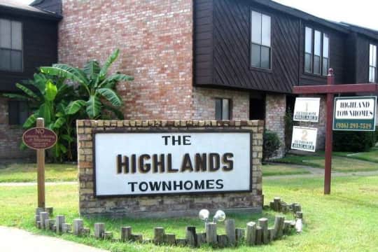 The Highland Townhomes property
