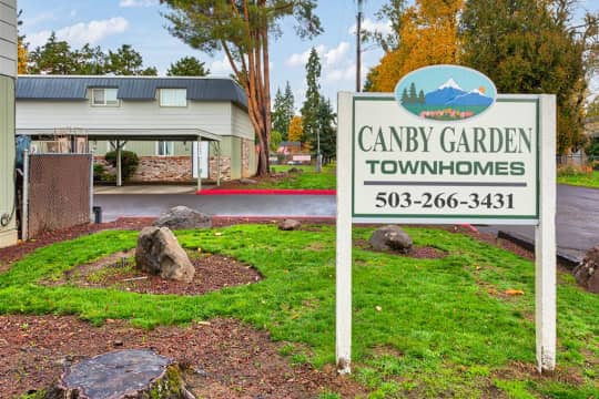 Canby Garden Townhomes property