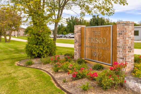 The Frisco Apartments on Walnut property