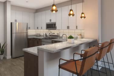Kitchen - The Scenic Apartments - Saint Paul, MN