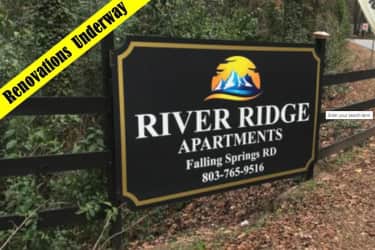 Community Signage - River Ridge Apartments - Columbia, SC