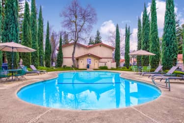 Pool - Palm Mission Village Apartments - Fresno, CA