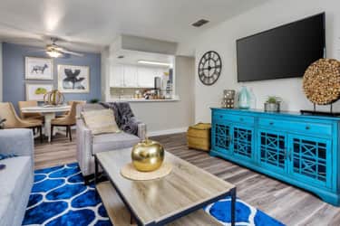 Living Room - The Charleston - Sacramento, CA