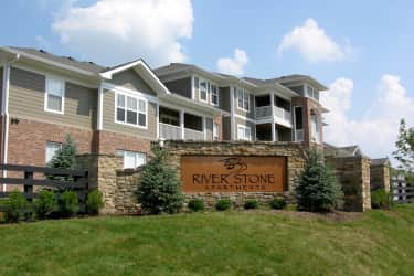 Community Signage - River Stone Apartments - Columbus, IN