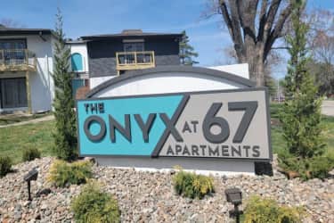 Community Signage - The Onyx at 67 - Shawnee, KS