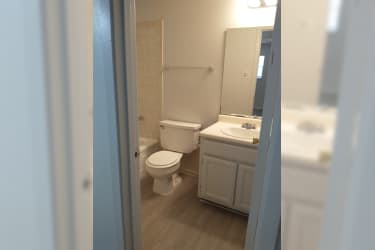 Bathroom - Concho Terrace Apartments - San Angelo, TX
