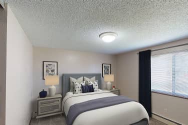 Bedroom - Mountain View Apartments - Gillette, WY