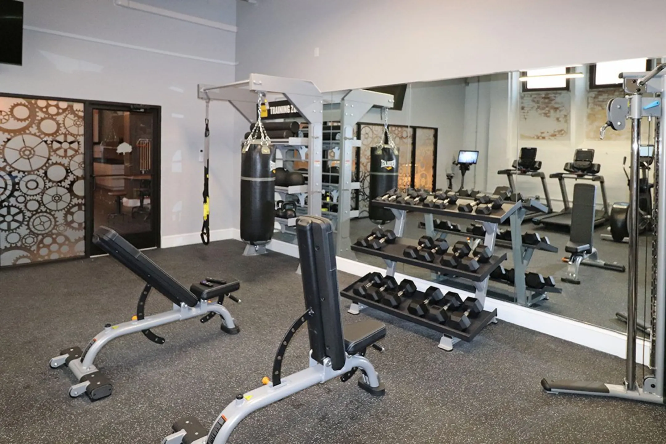 Fitness Weight Room - Old City Hall Apartments - Harrisburg, PA