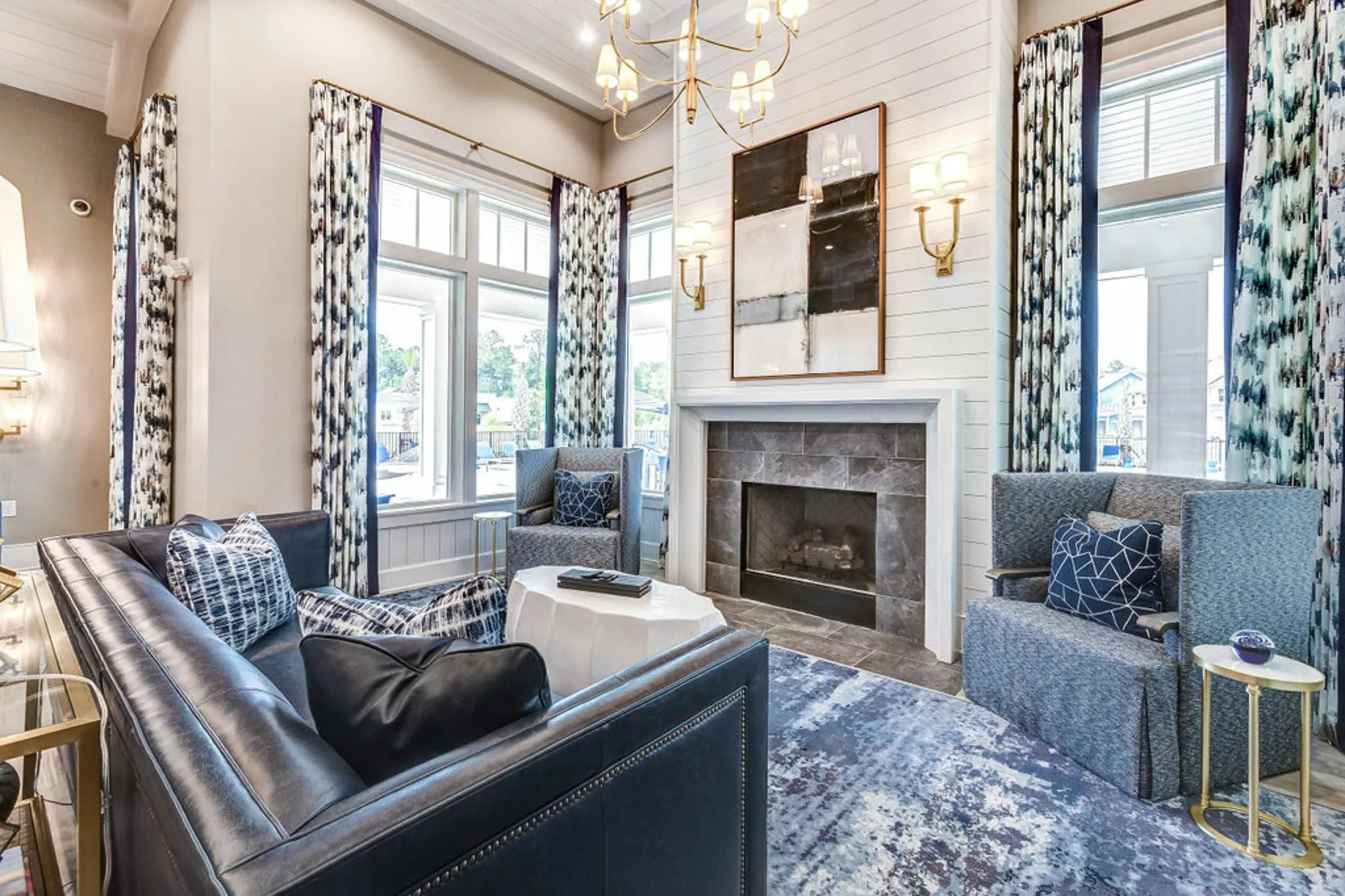 Living Room - Crowne at One Seventy - Bluffton, SC