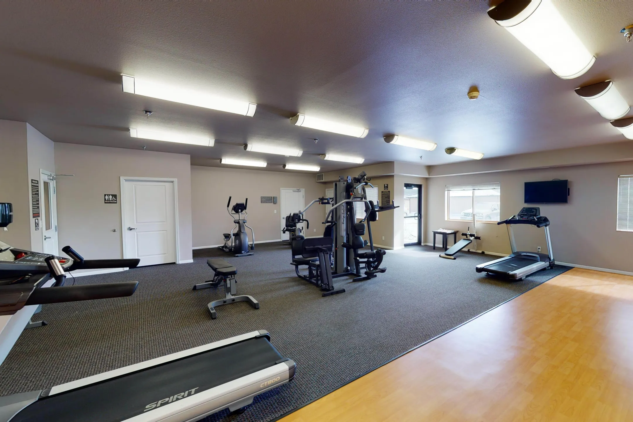 Fitness Weight Room - The Cedars at Brandt - Fargo, ND