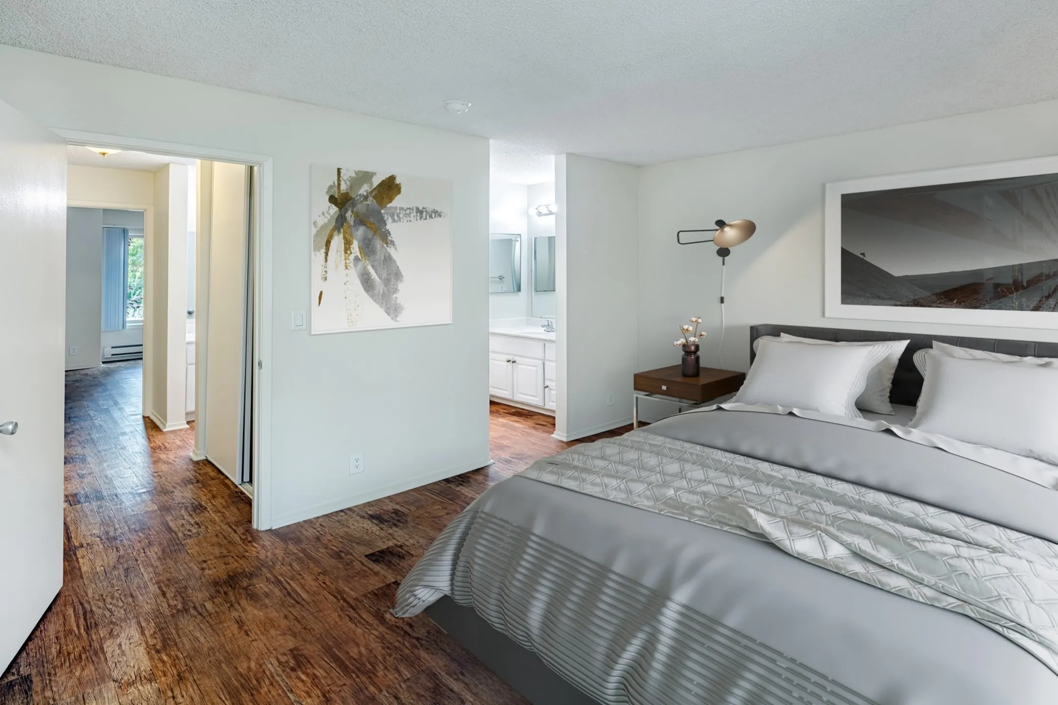 Bedroom - Laurel Crossing Apartments Homes - San Mateo, CA