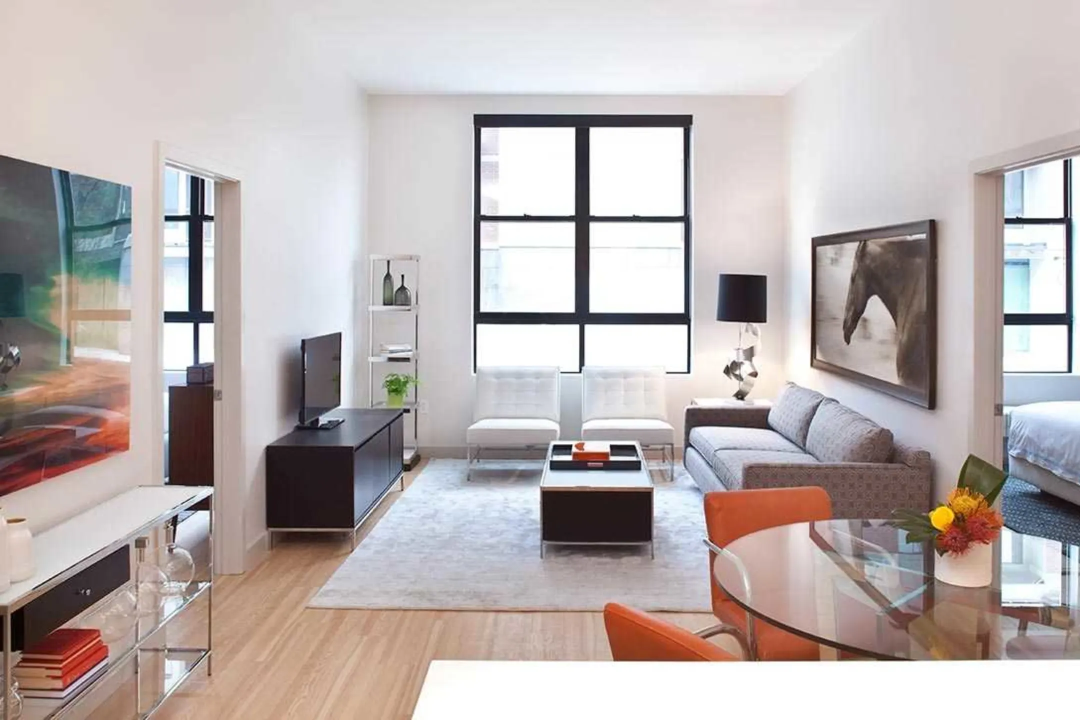 Living Room - West Square - Boston, MA