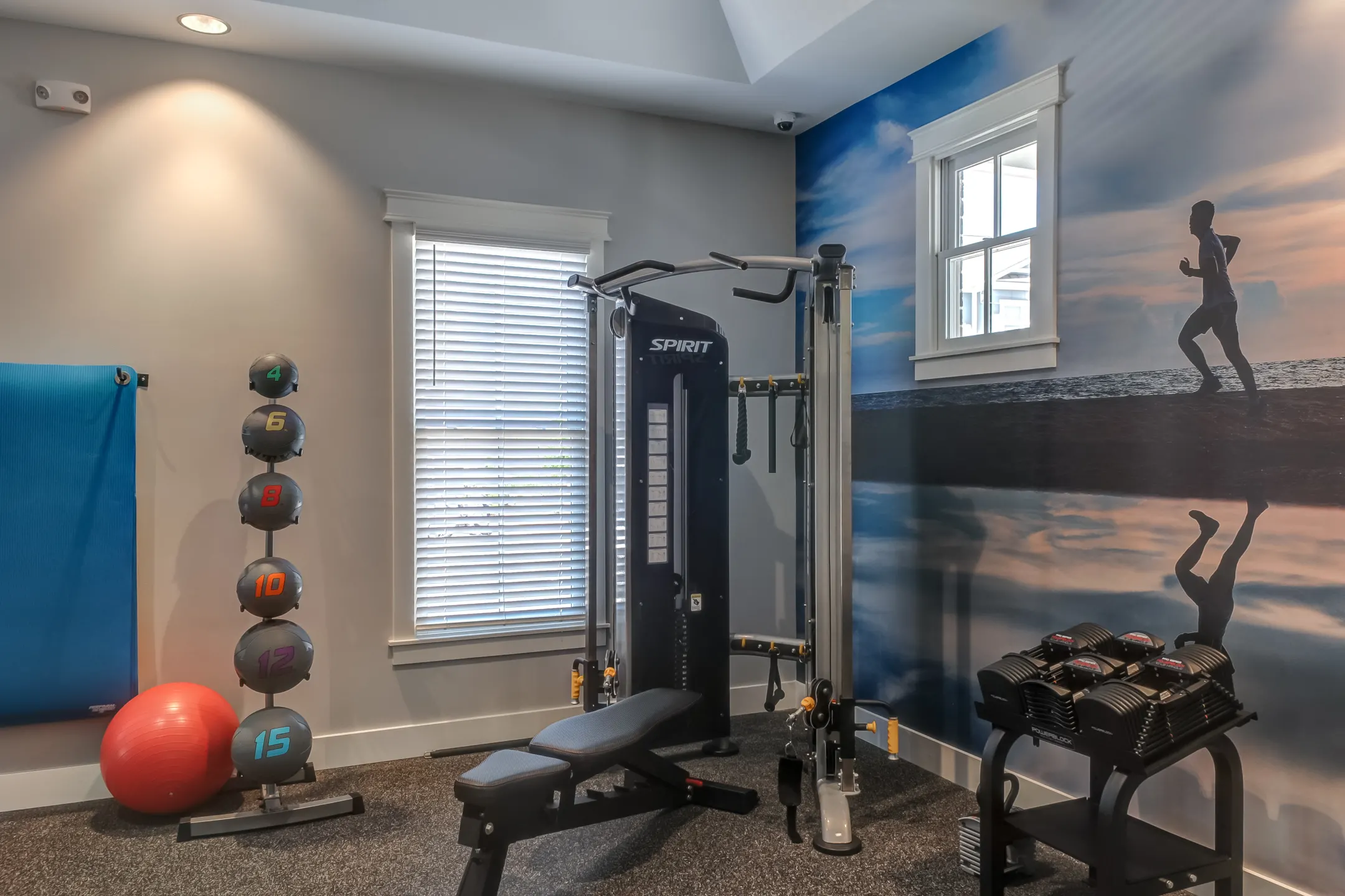Fitness Weight Room - McHenry Square Apartments - Augusta, GA