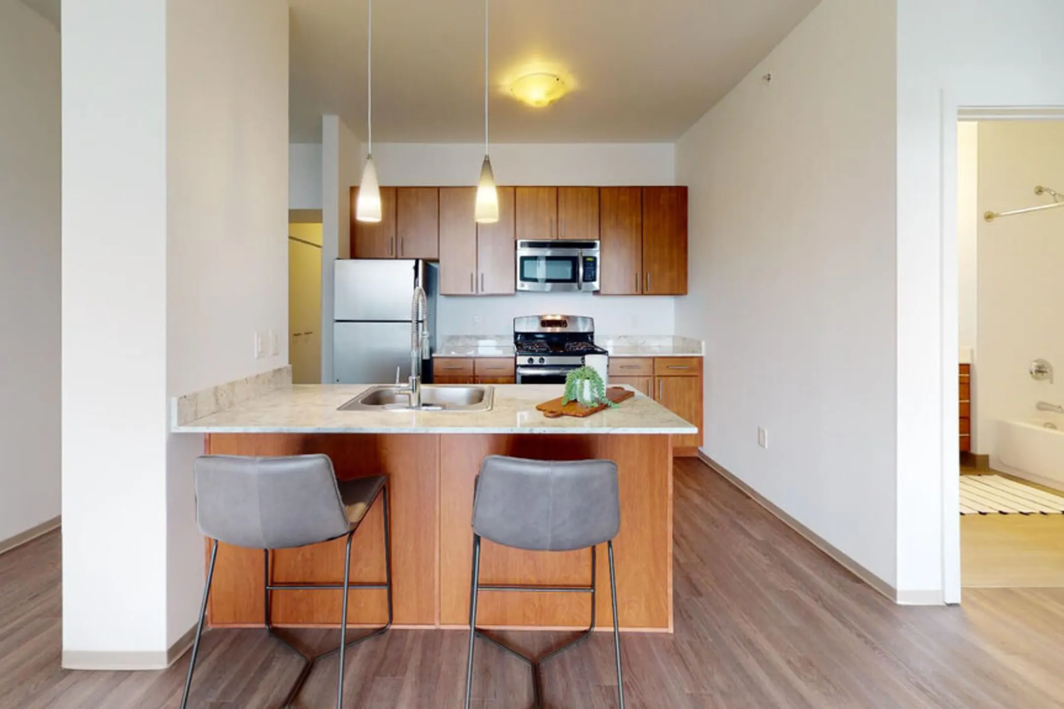 Kitchen - LPM Apartments - Minneapolis, MN