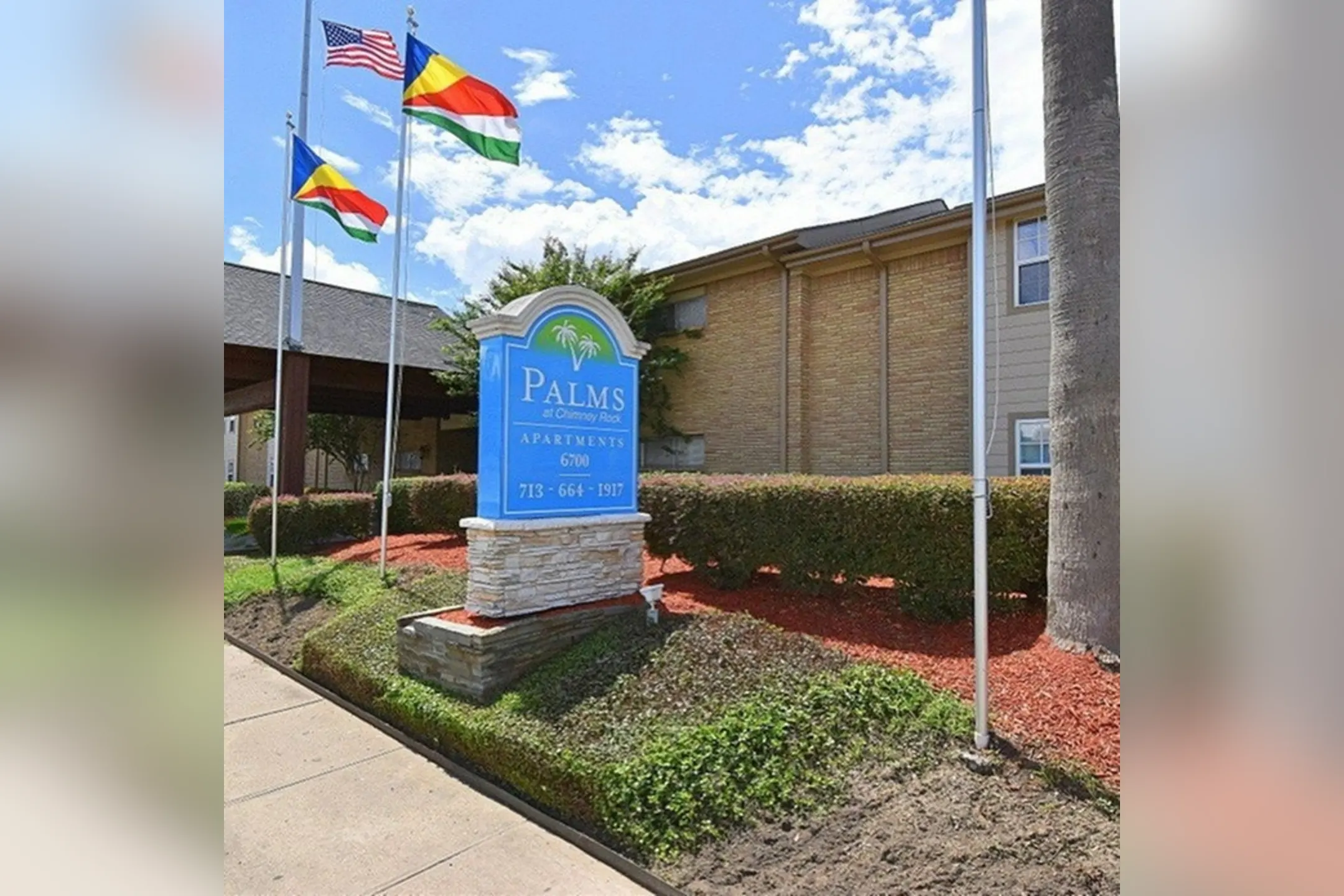 Community Signage - Palms At Chimney Rock - Houston, TX