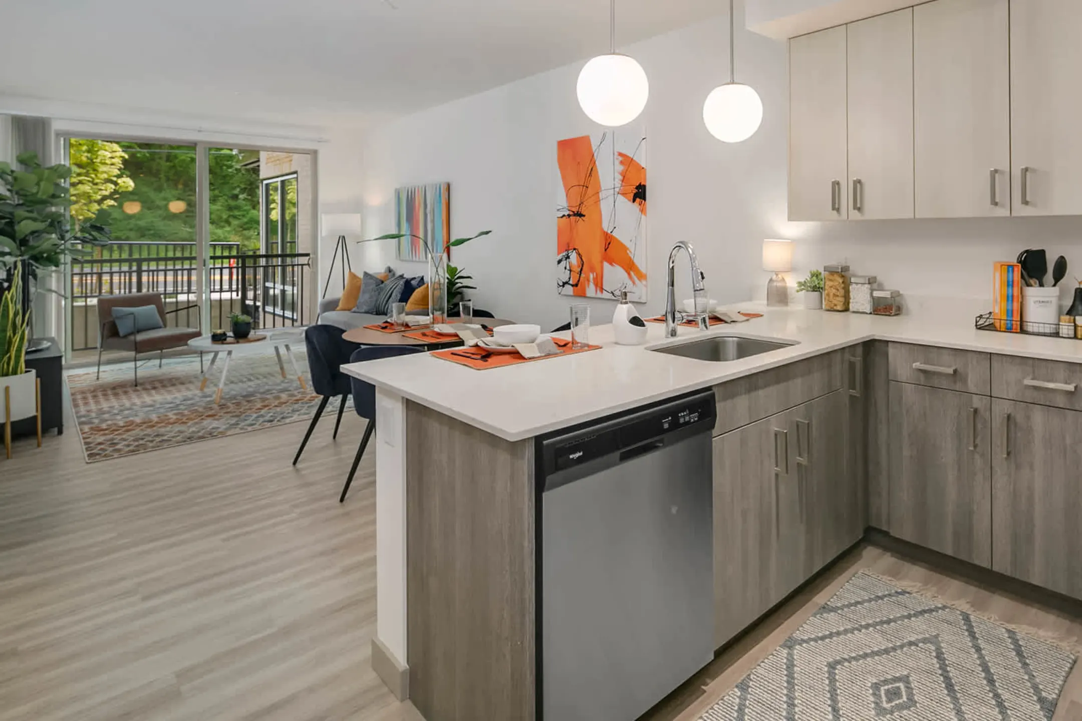 Kitchen - Notch Apartments - Newcastle, WA