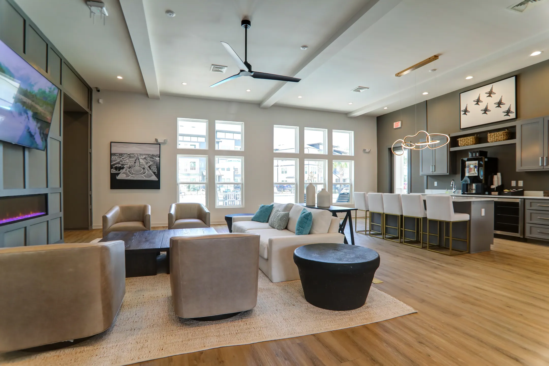 Living Room - Preserve at Perdido Apartments - Pensacola, FL