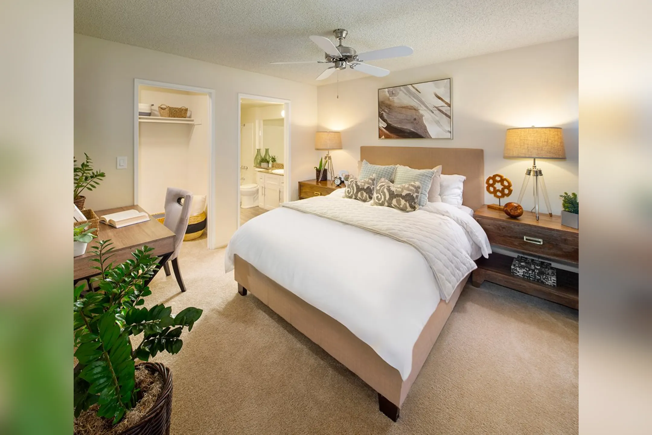 Bedroom - Woodbridge Apartments - Irvine, CA