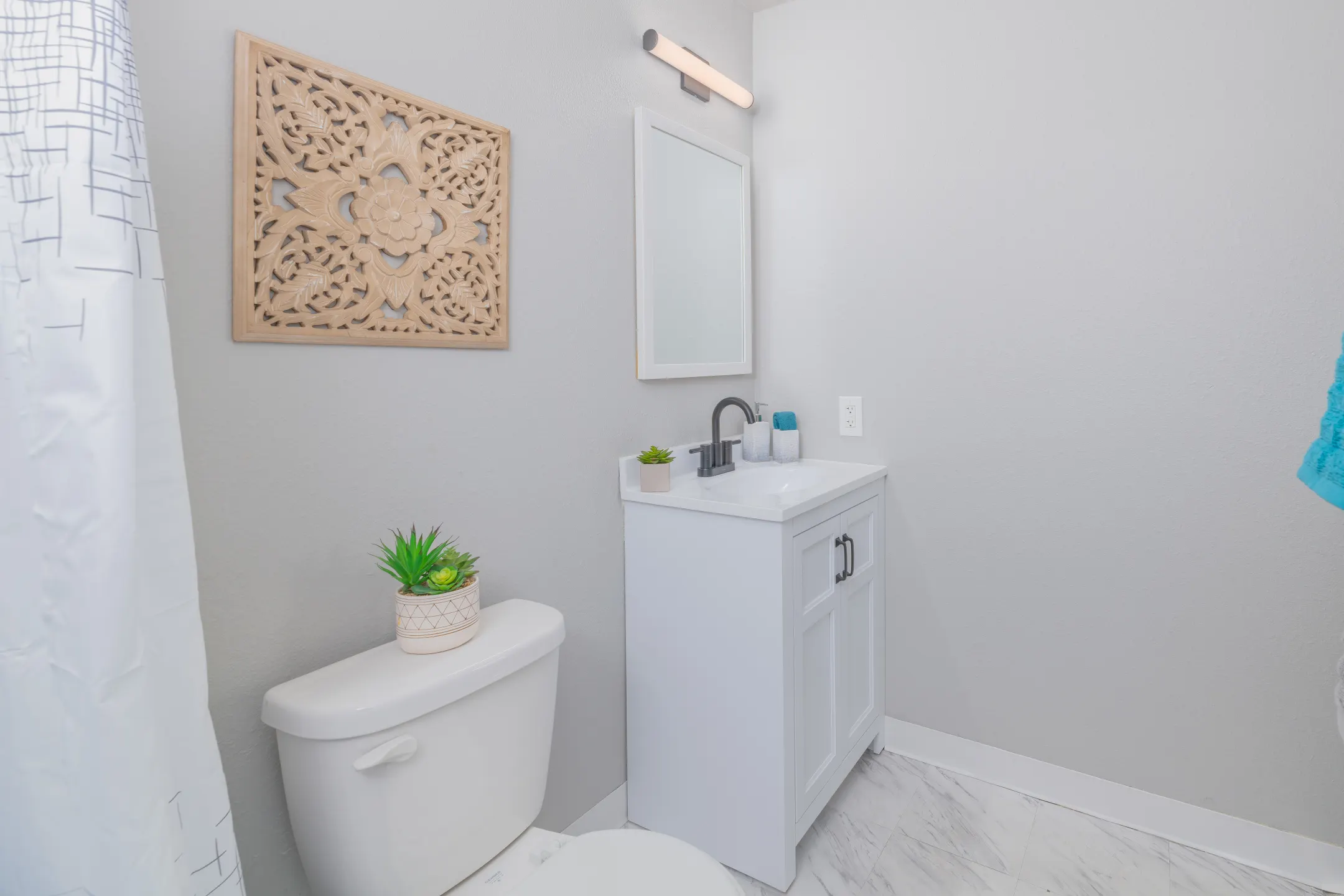 Bathroom - LEV Apartments - Reno, NV