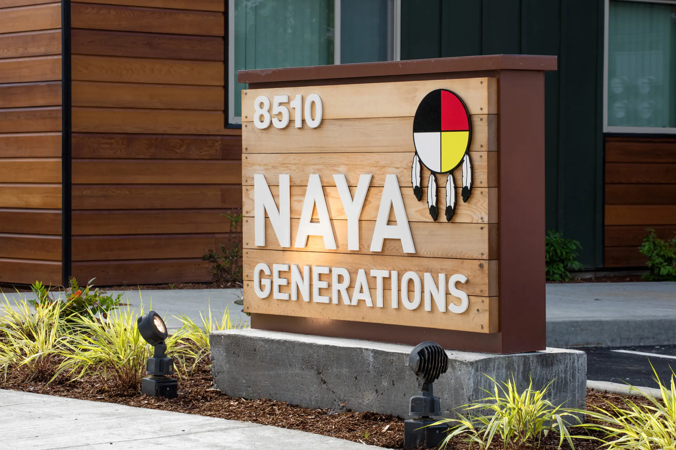 Community Signage - NAYA Generations - Portland, OR