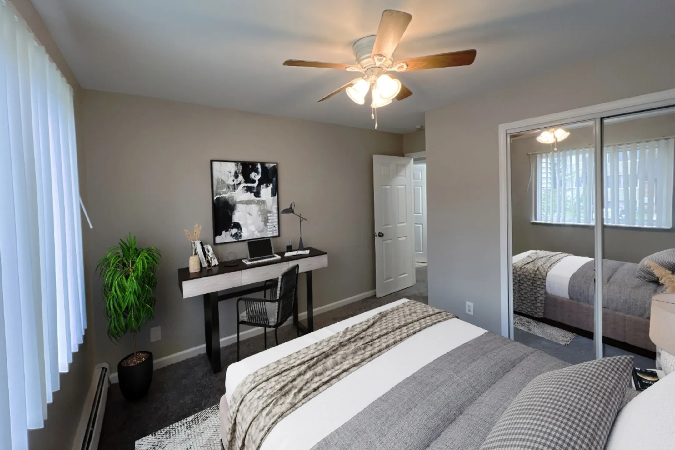 Bedroom - Appleton Ridge Apartments - Monroe, MI