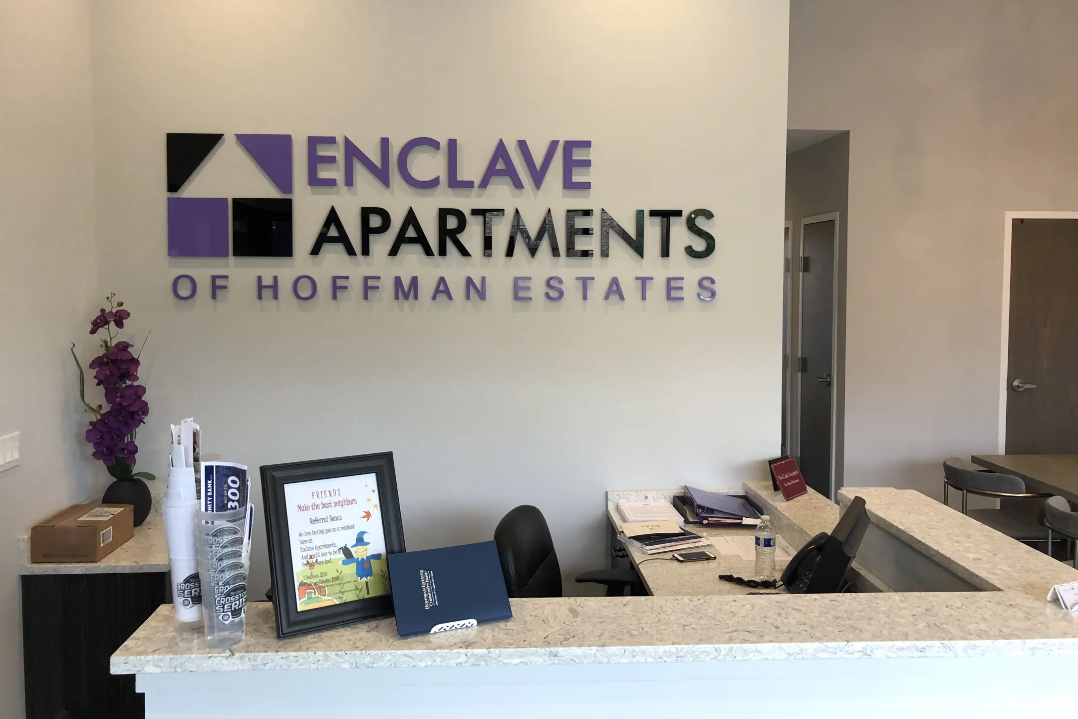Community Signage - Enclave Apartments - Hoffman Estates, IL