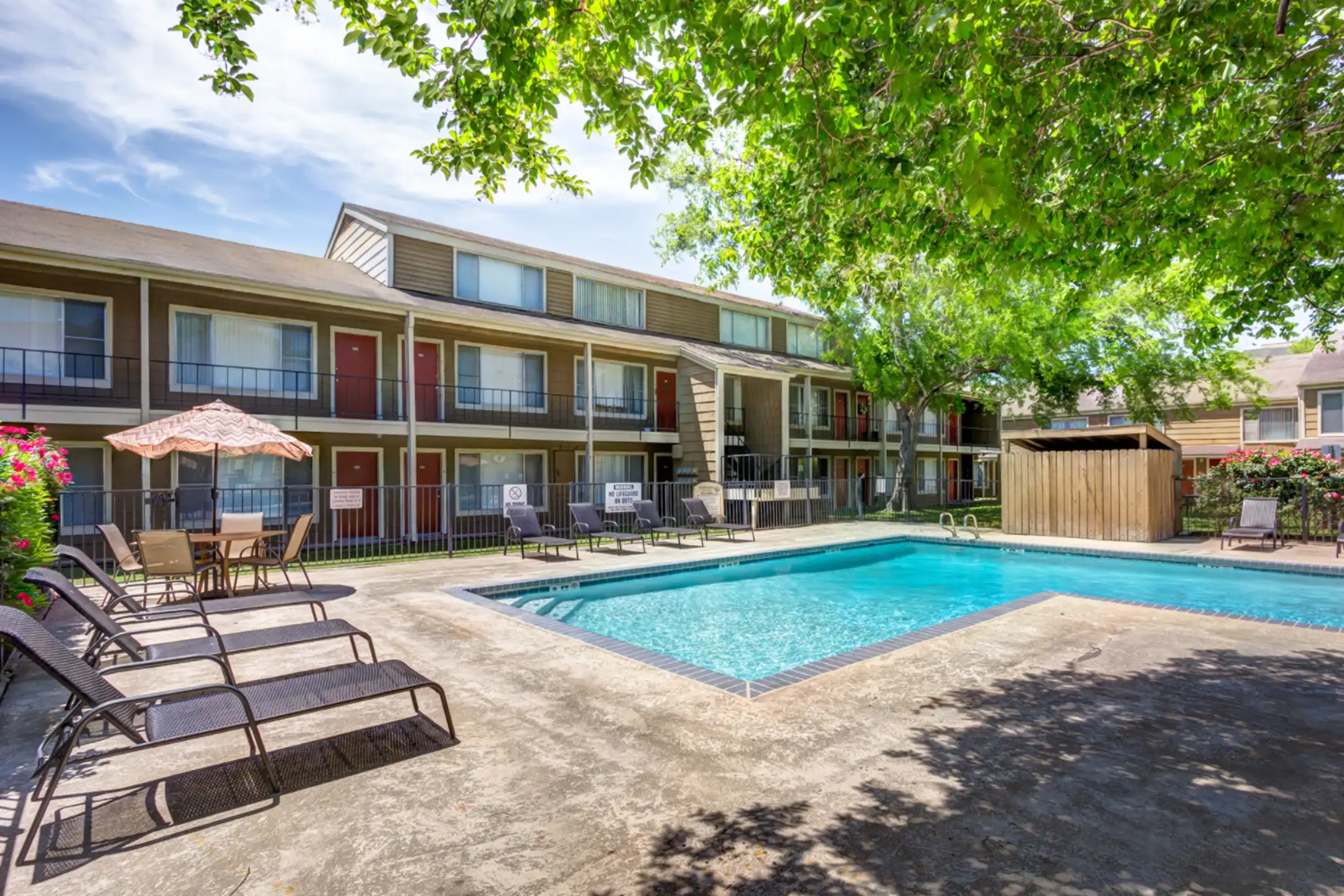 Pool - Treehouse Apartments - College Station, TX