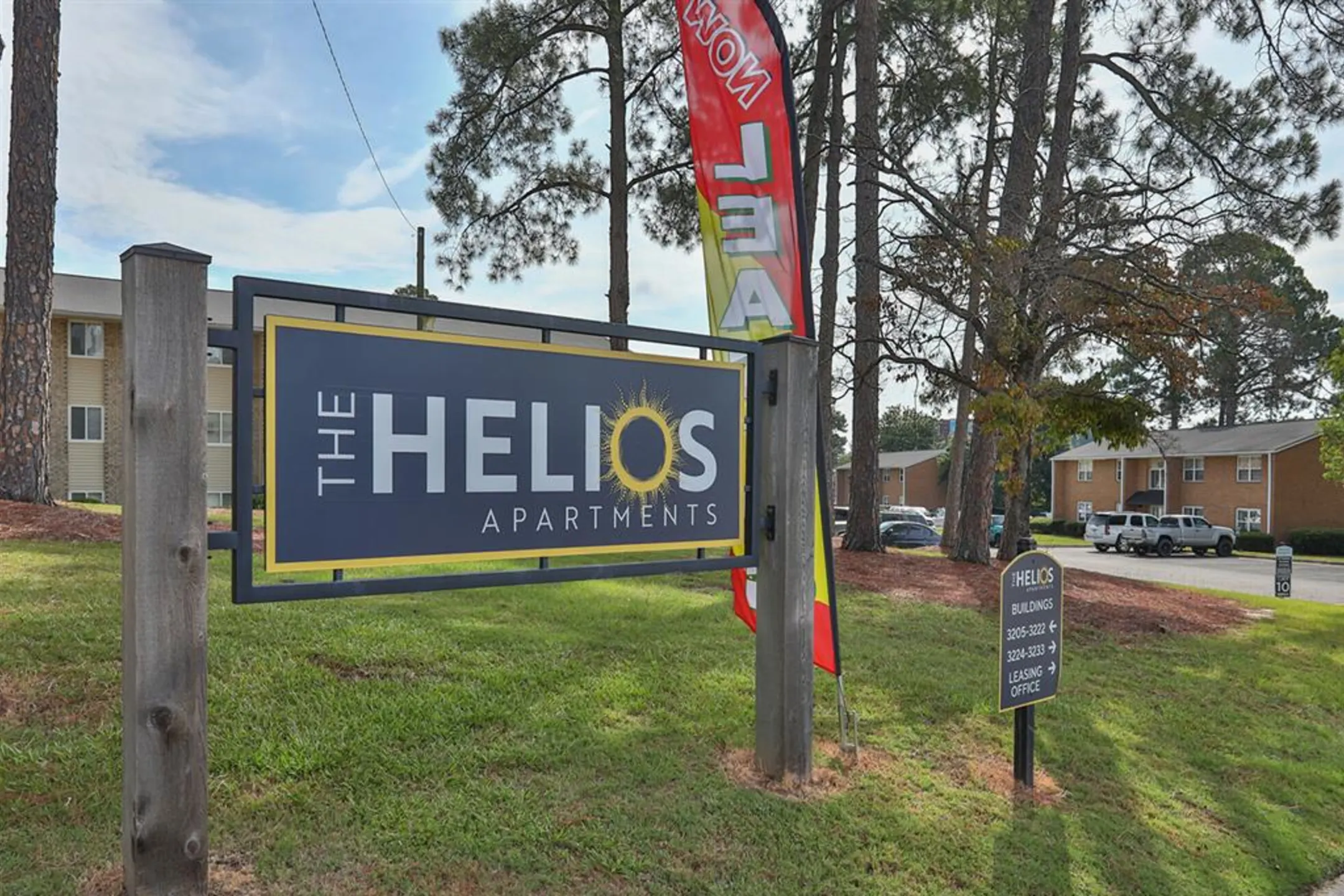 Community Signage - The Helios Apartments - Augusta, GA