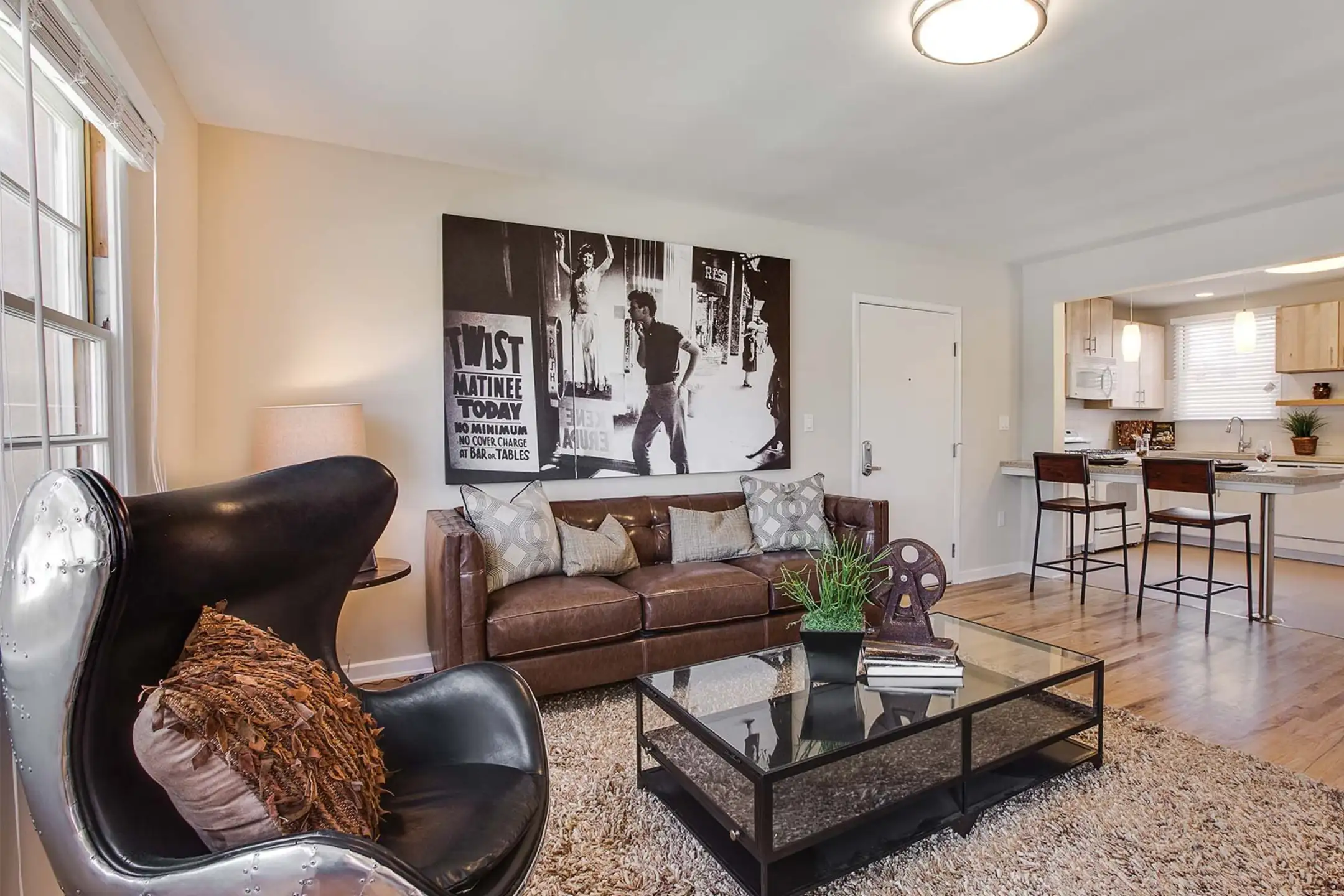 Living Room - Lincoln Place Apartment Homes - Venice, CA