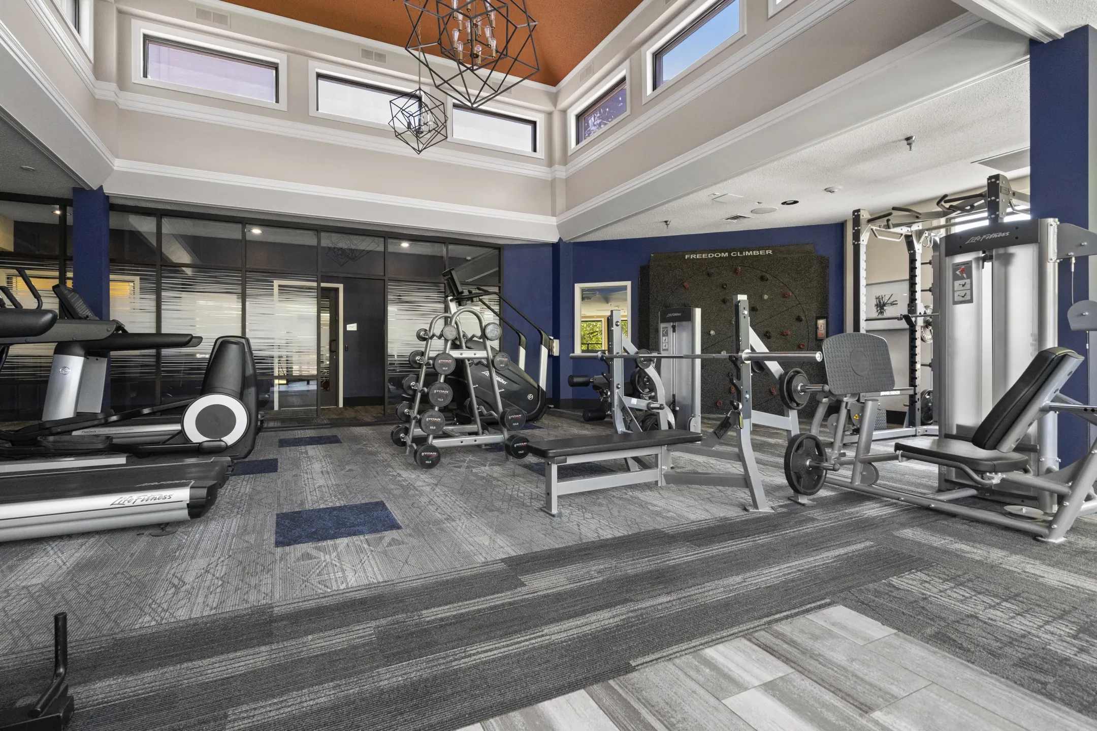 Fitness Weight Room - Lux - Brooklyn Center, MN