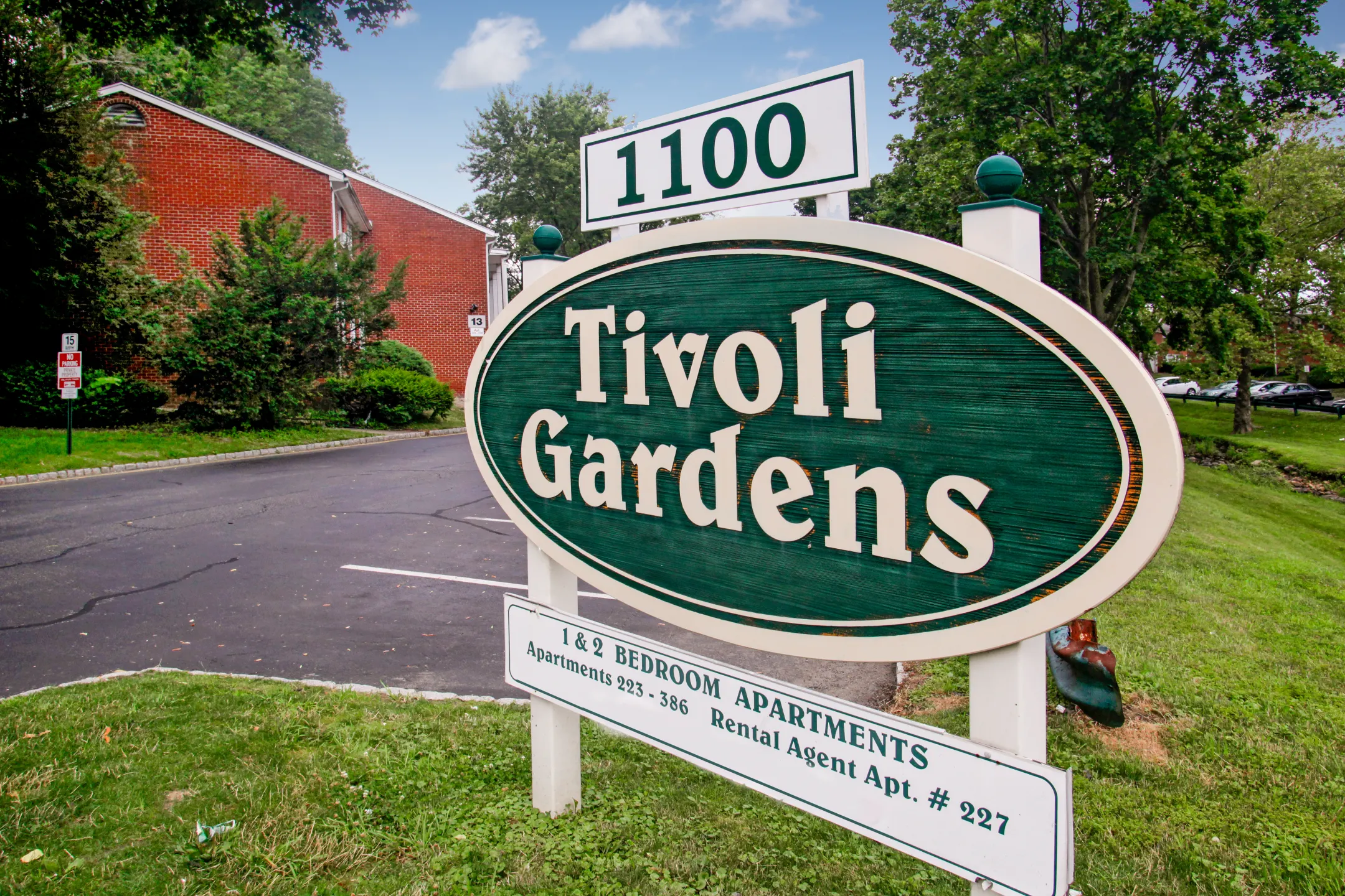 Community Signage - Tivoli Gardens - Parsippany, NJ