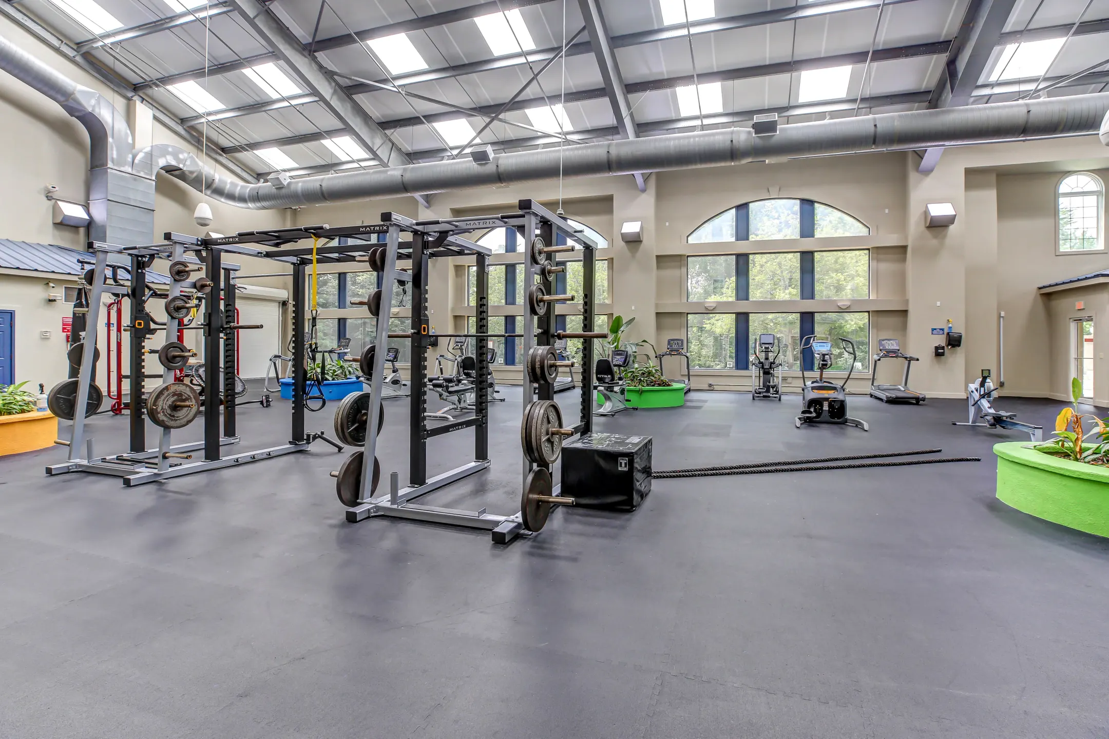 Fitness Weight Room - Millennium Apartments & Townhomes - Bloomington, IN