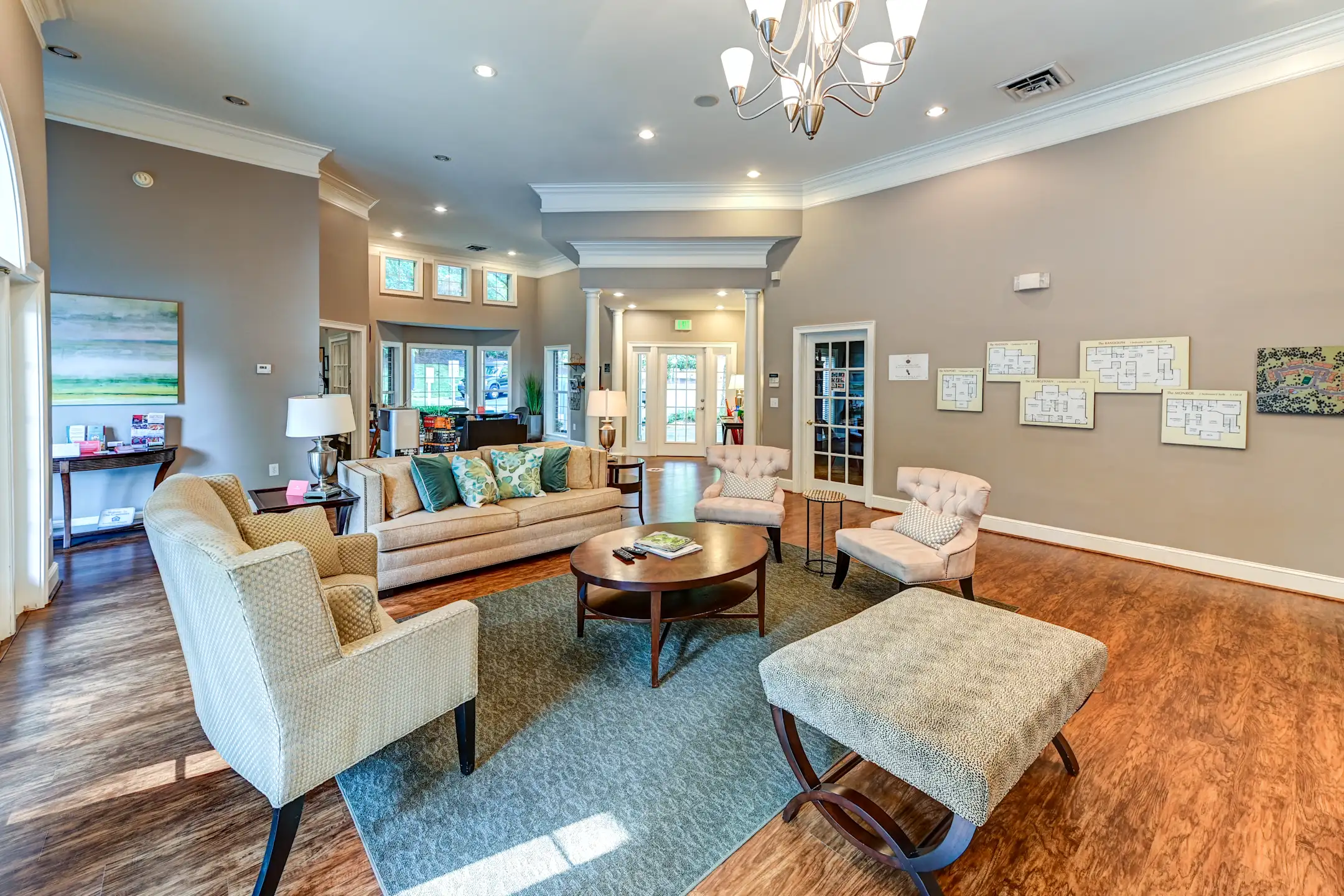Living Room - Spotswood Commons - Williamsburg, VA