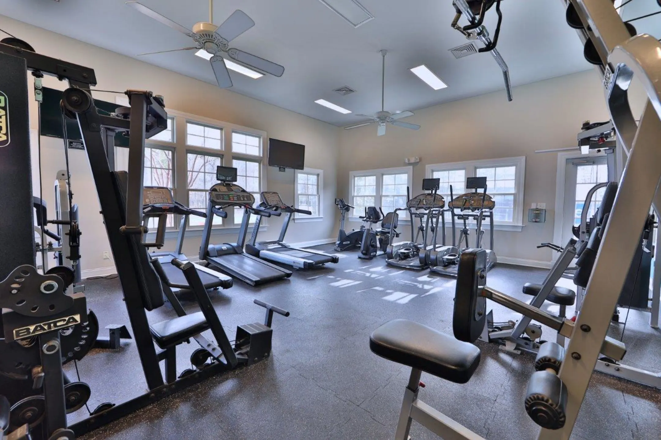 Fitness Weight Room - St. Mary's Landing Apartments and Townhomes - Lexington Park, MD
