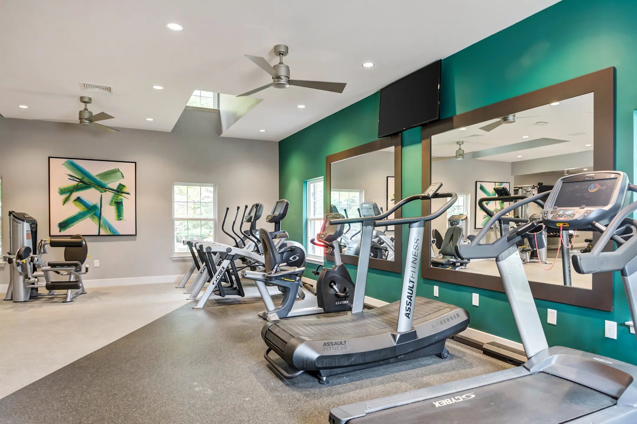 Fitness Weight Room - Exton Crossing Apartment Homes - Exton, PA