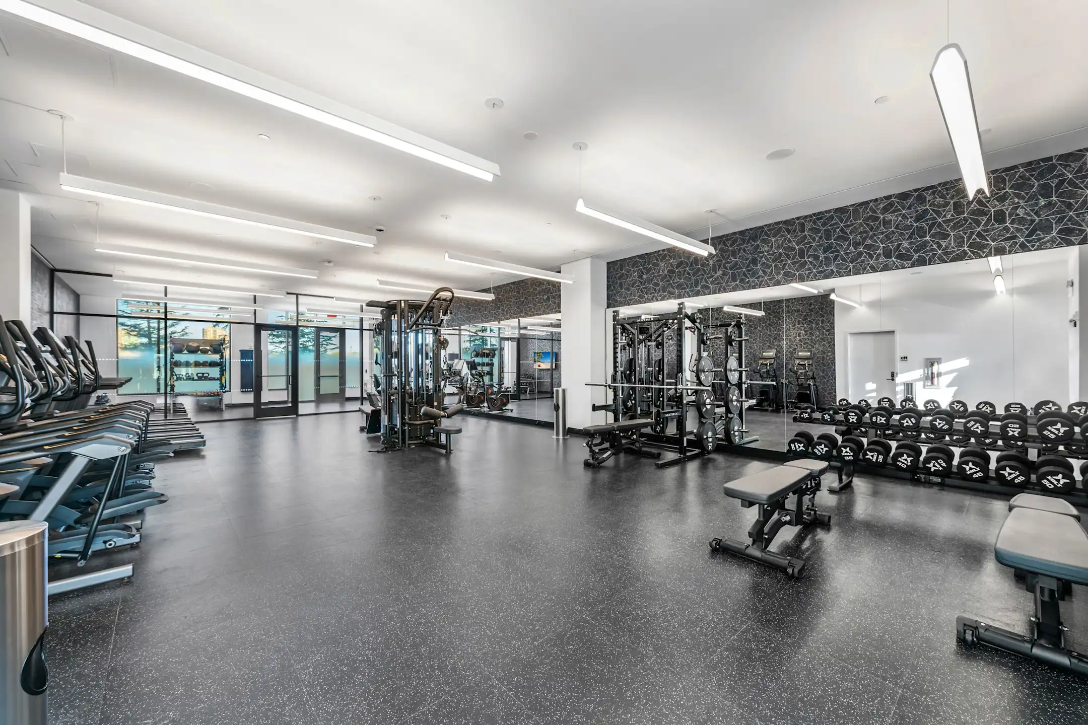 Fitness Weight Room - Newport Rentals - Jersey City, NJ