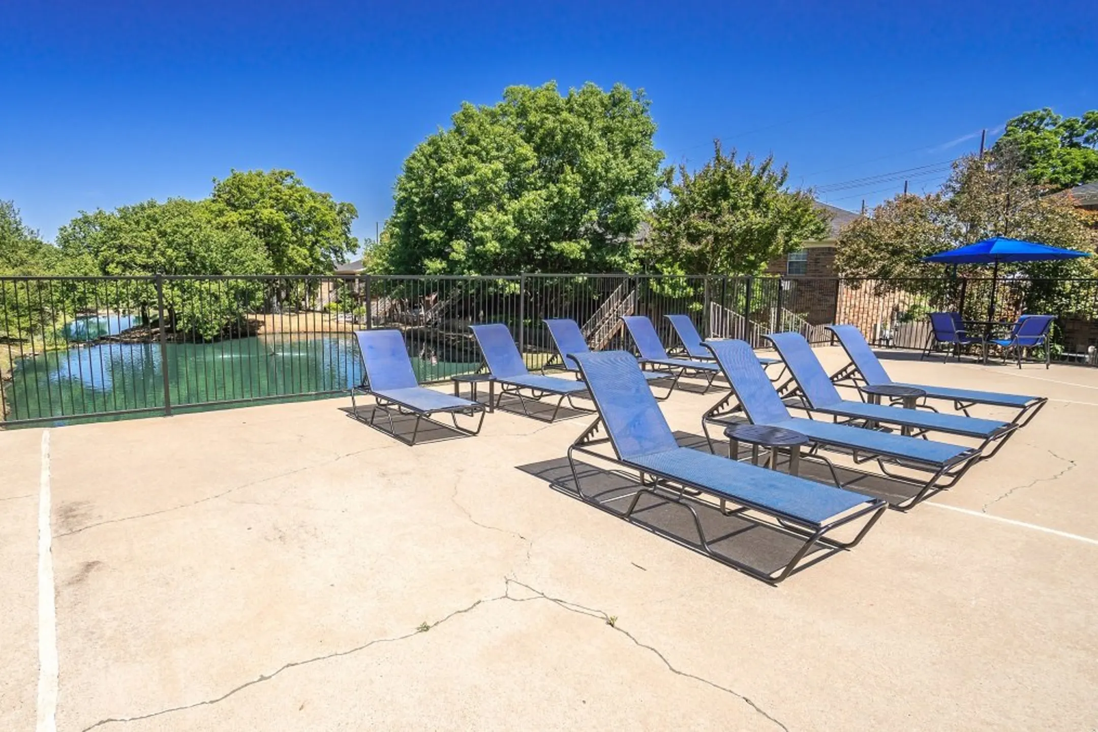 Pool - WatersEdge Apartments - Denton, TX