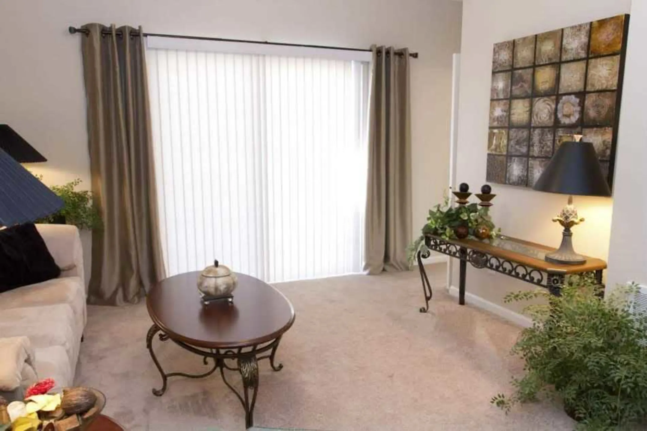 Living Room - Lighthouse Apartments At Pebble Creek - Jeffersonville, IN