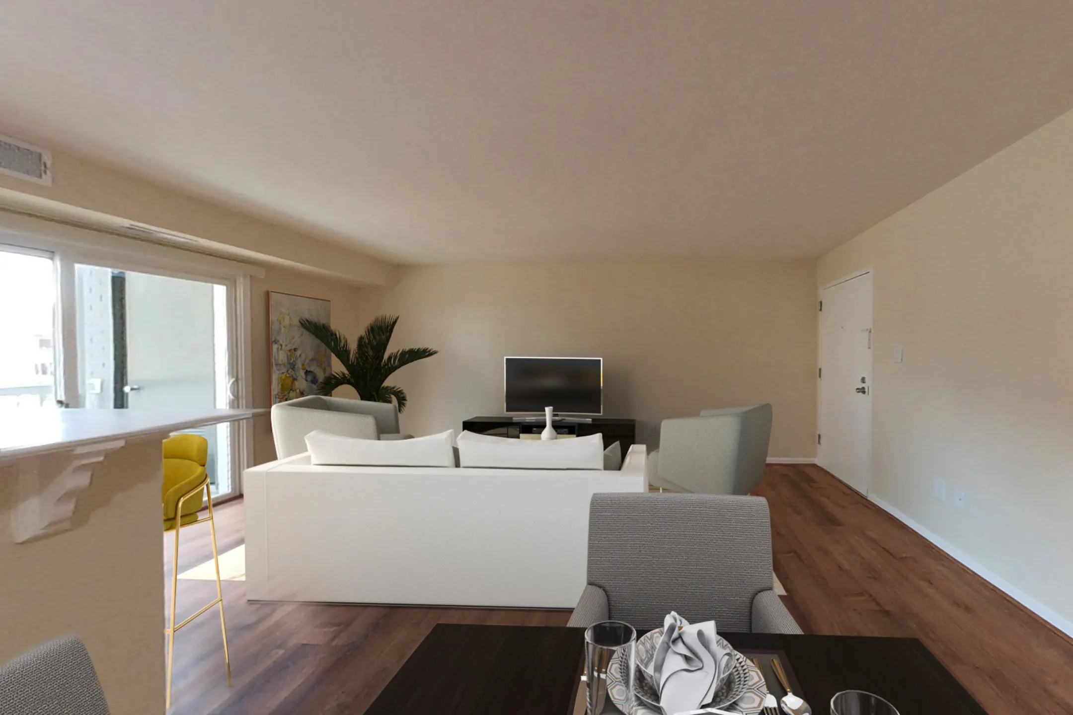 Living Room - The Dean - Hyattsville, MD