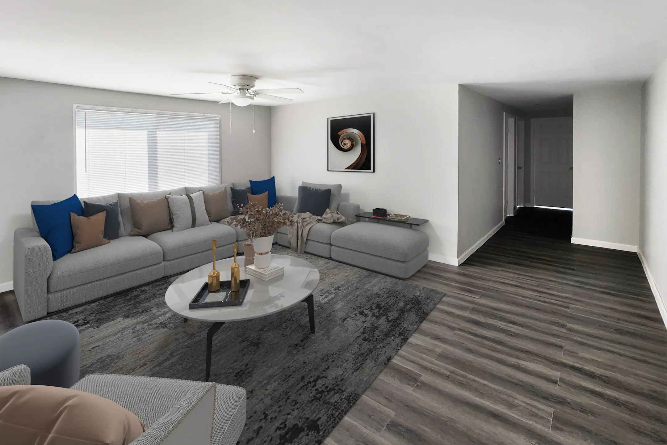 Living Room - Seneca Oaks Apartments - Youngstown, OH