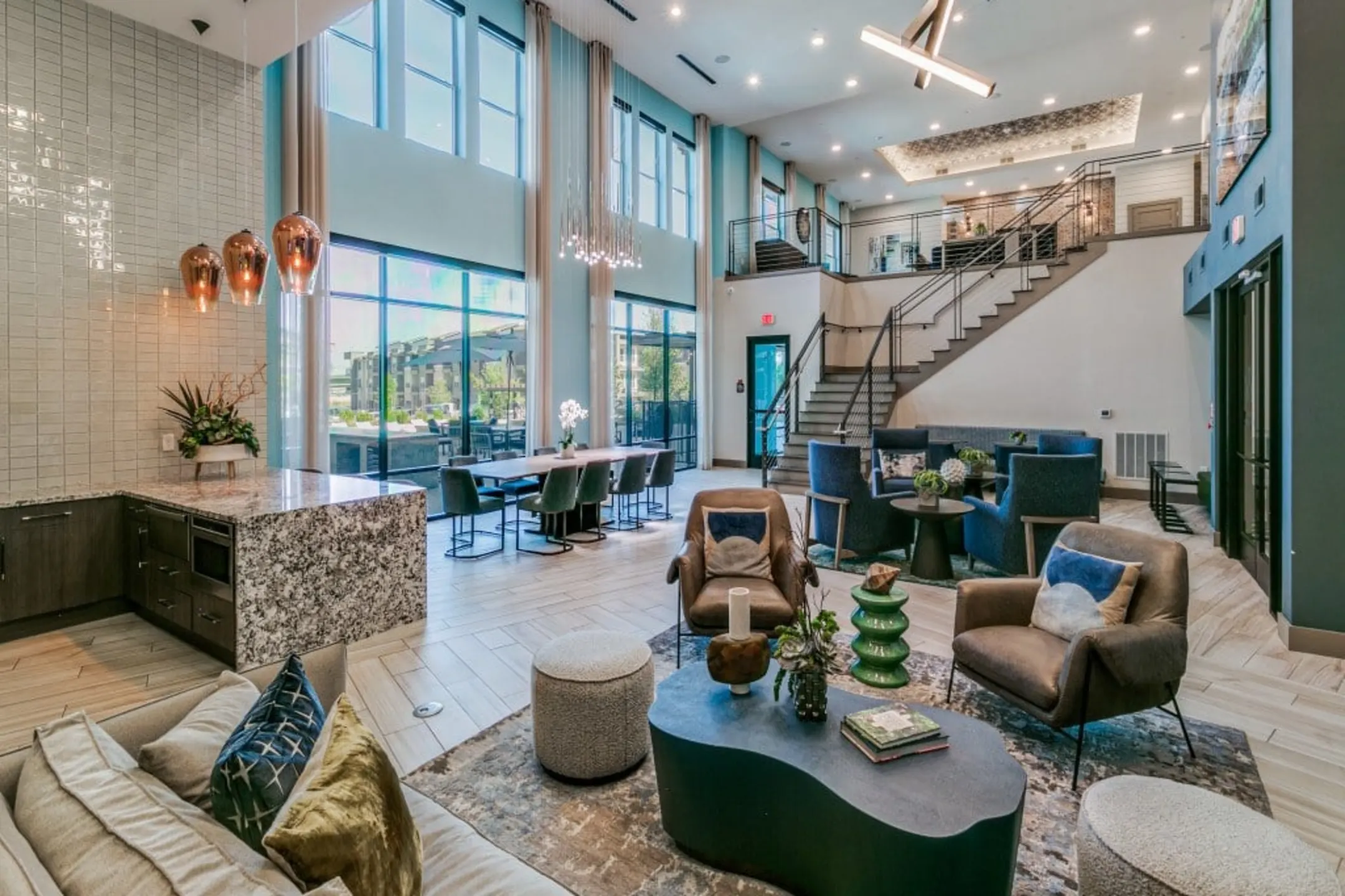 Living Room - Westloop at the Diamond Interchange - Irving, TX