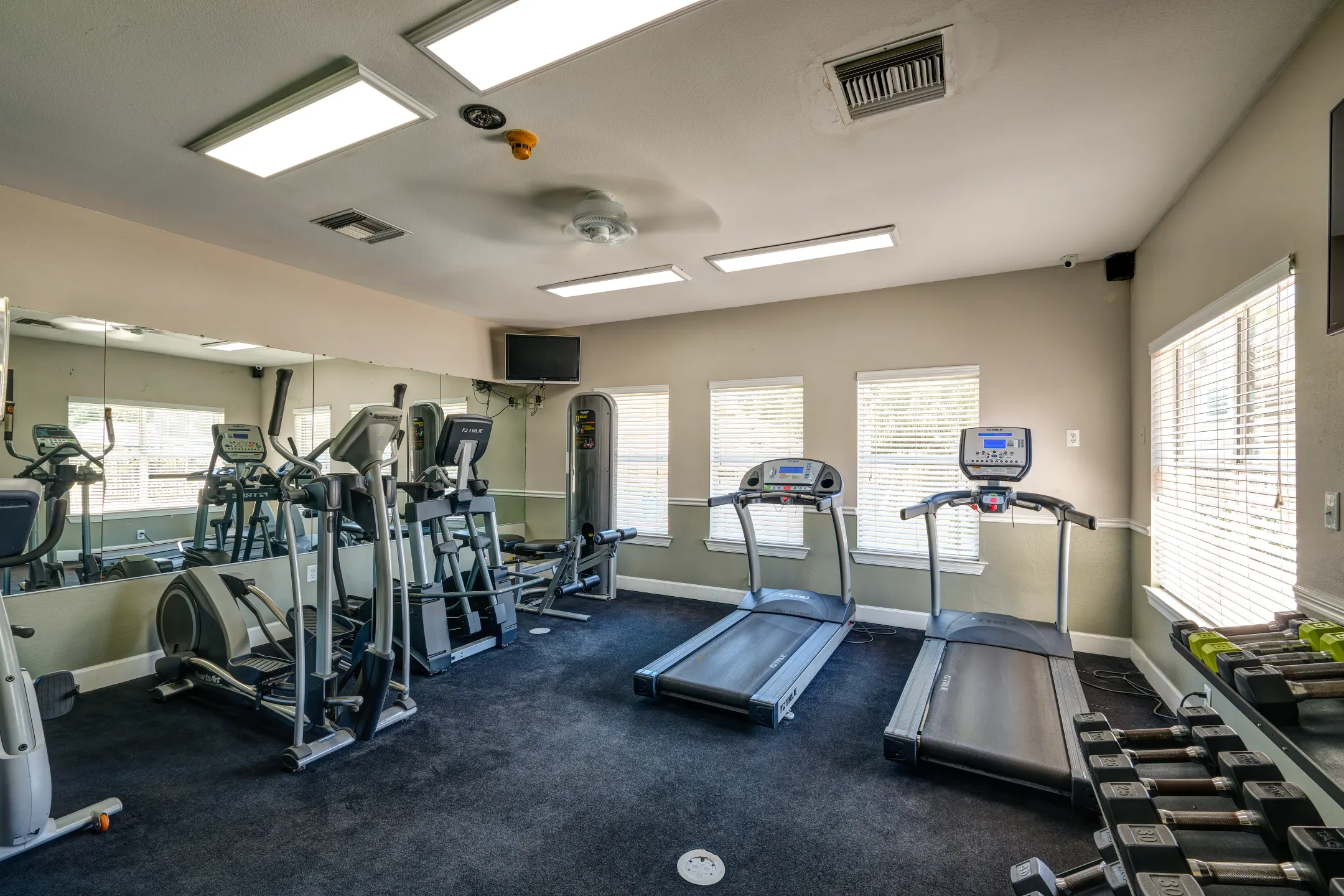 Fitness Weight Room - Crestview at Oakleigh - Pensacola, FL