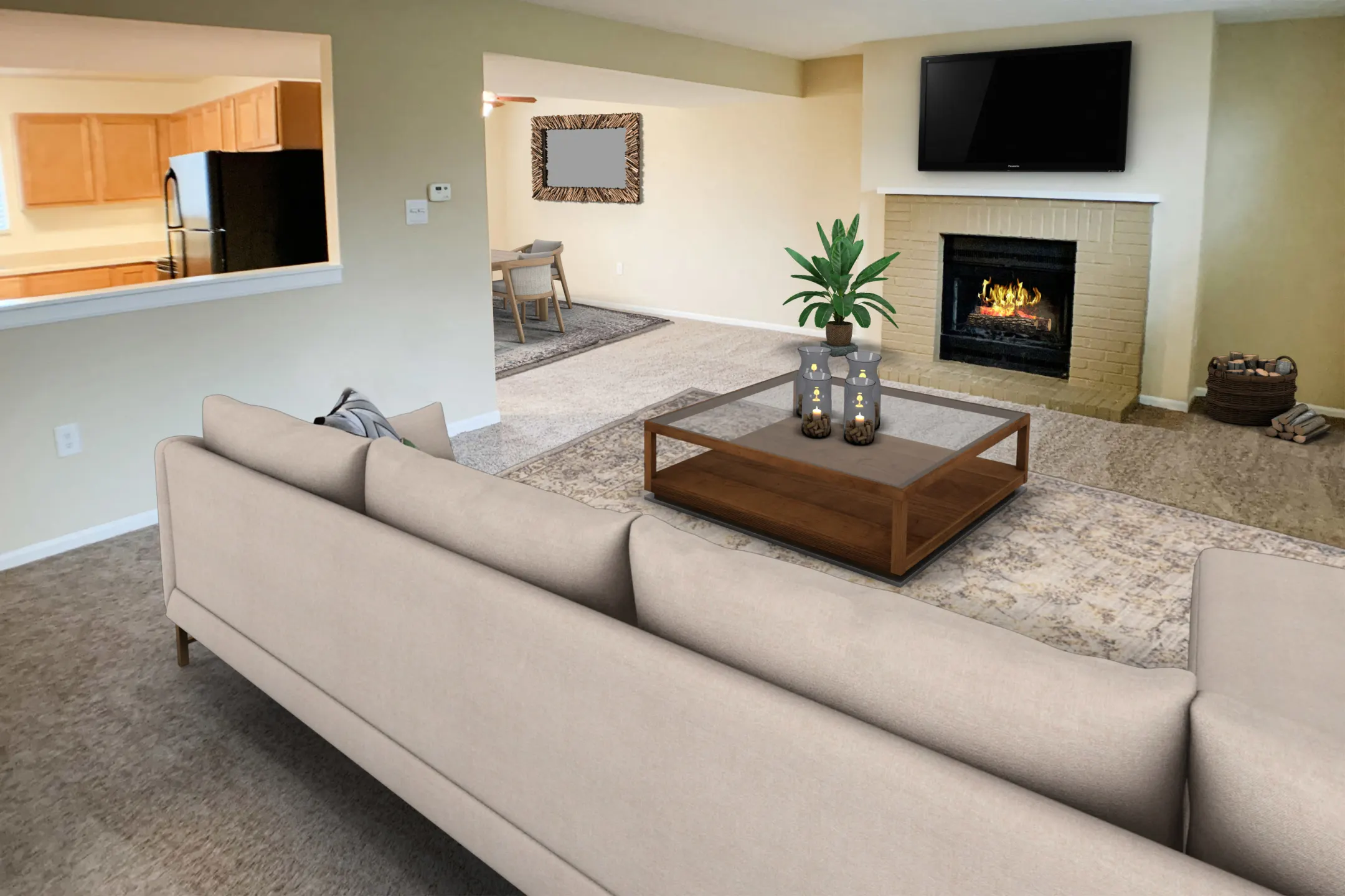 Living Room - The Villas at Kingswood - West Chester, OH