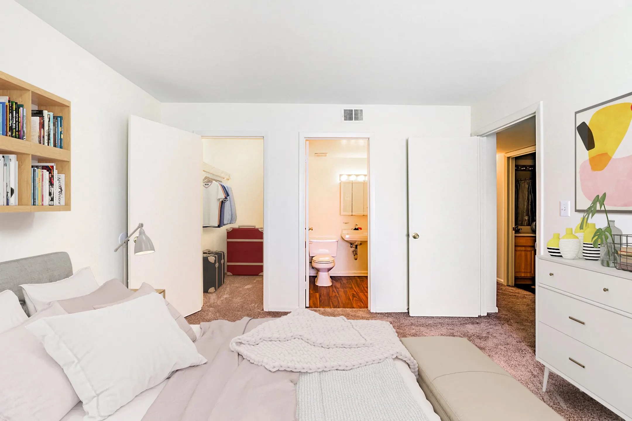 Bedroom - Woodscape Apartments - Newport News, VA
