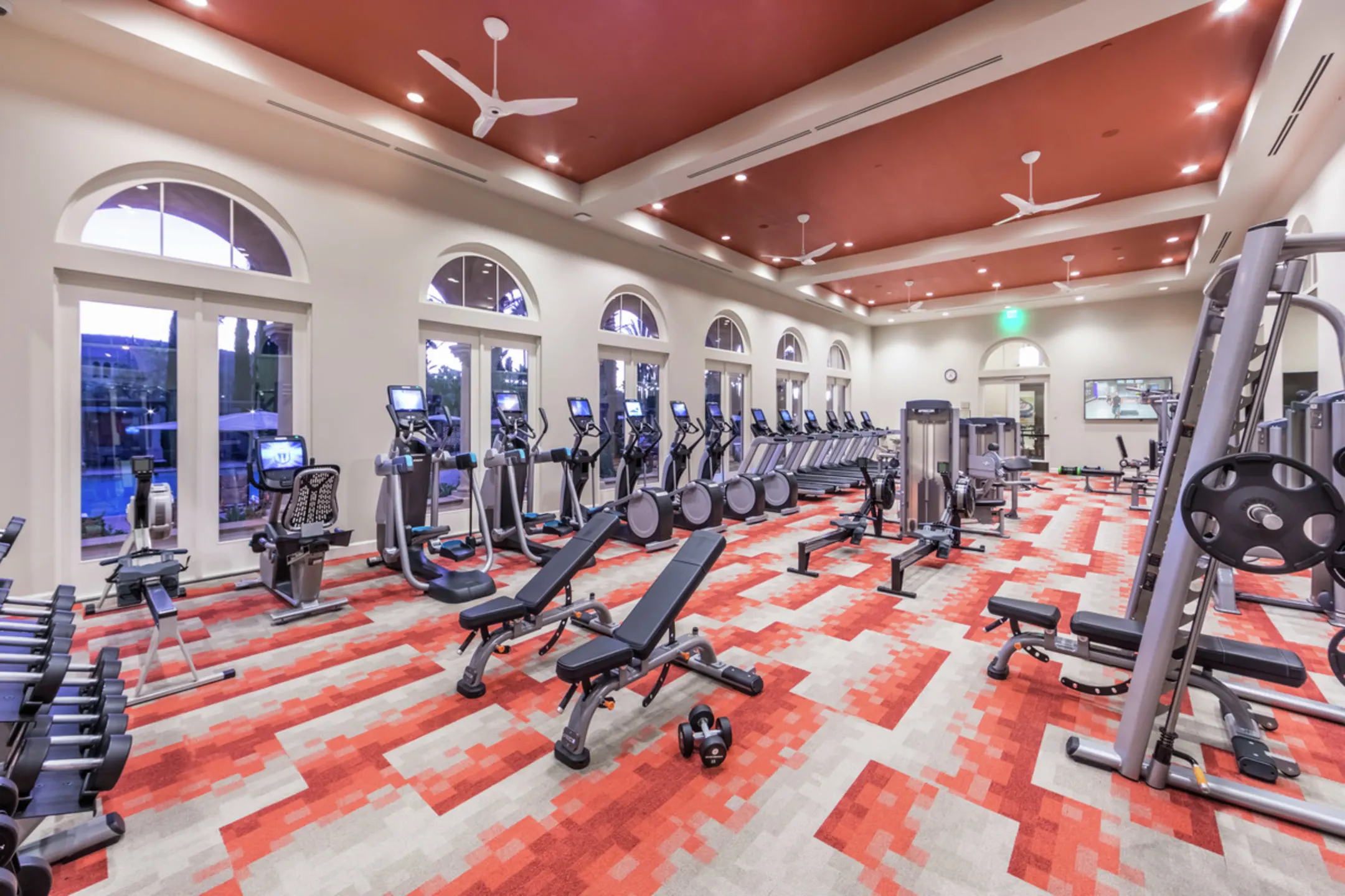 Fitness Weight Room - Los Olivos Apartment Village - Irvine, CA
