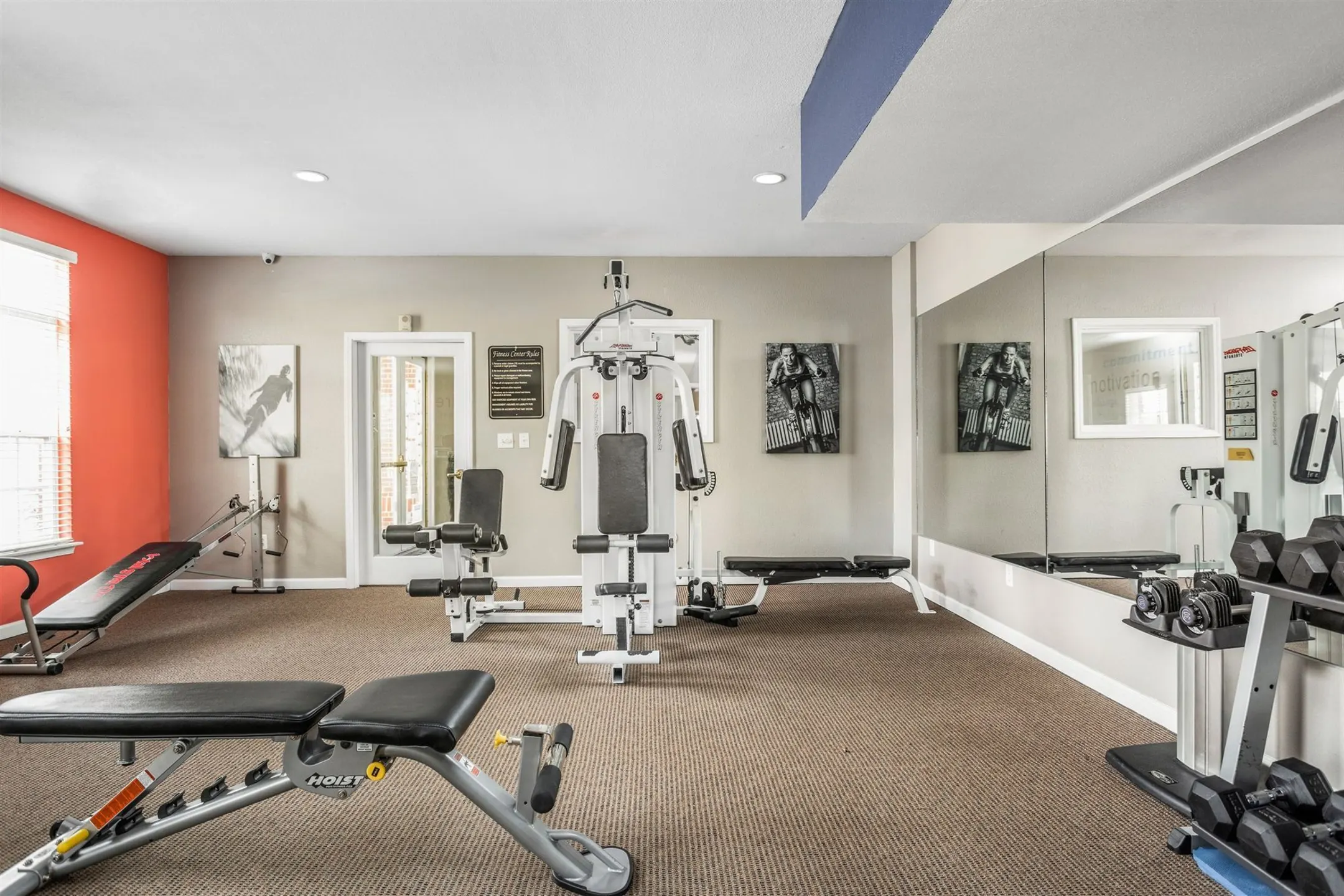 Fitness Weight Room - The Reserve At Dawsons Creek - Fort Wayne, IN