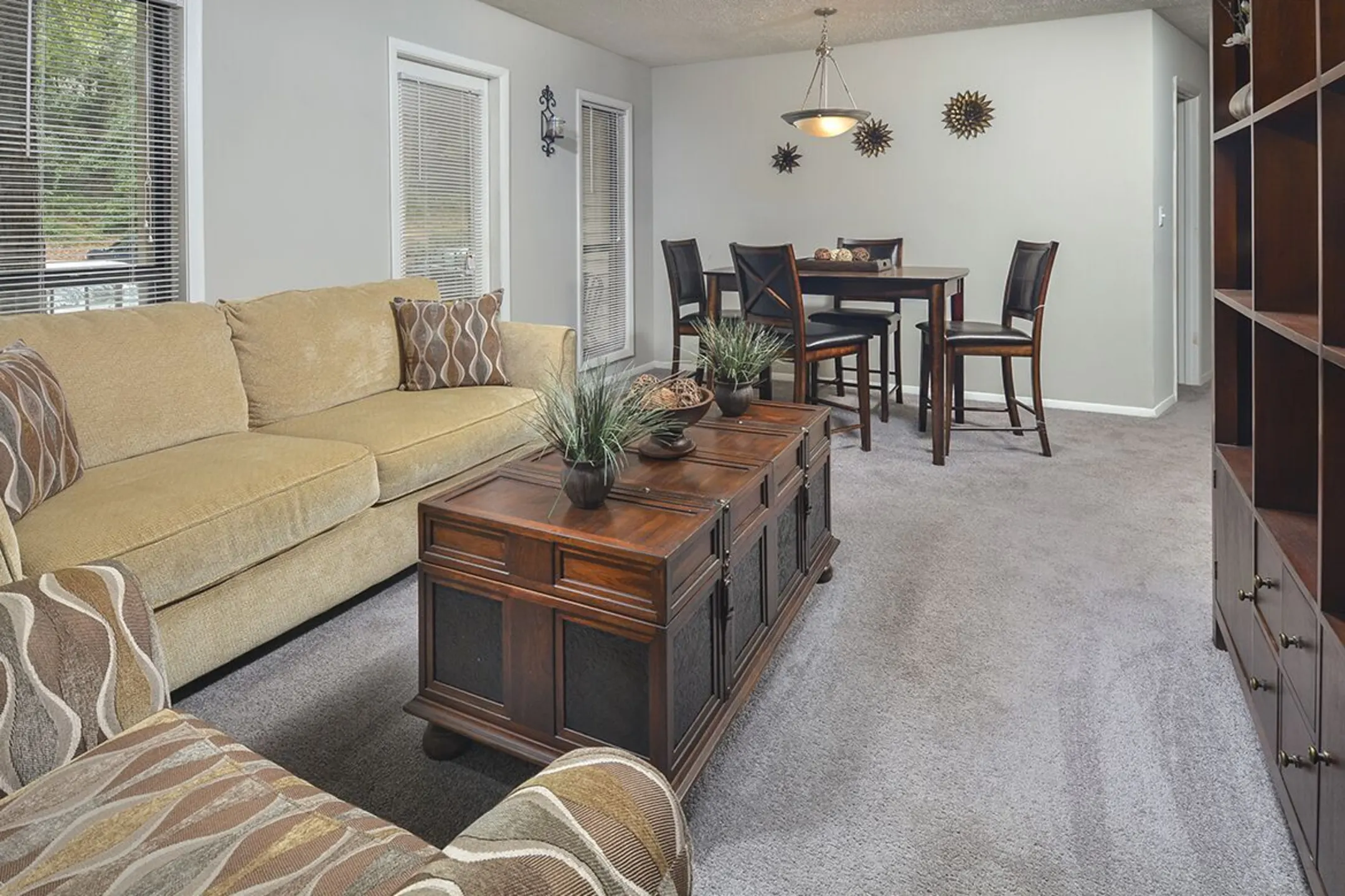 Living Room - Birch Landing Atlanta Apartments - Austell, GA