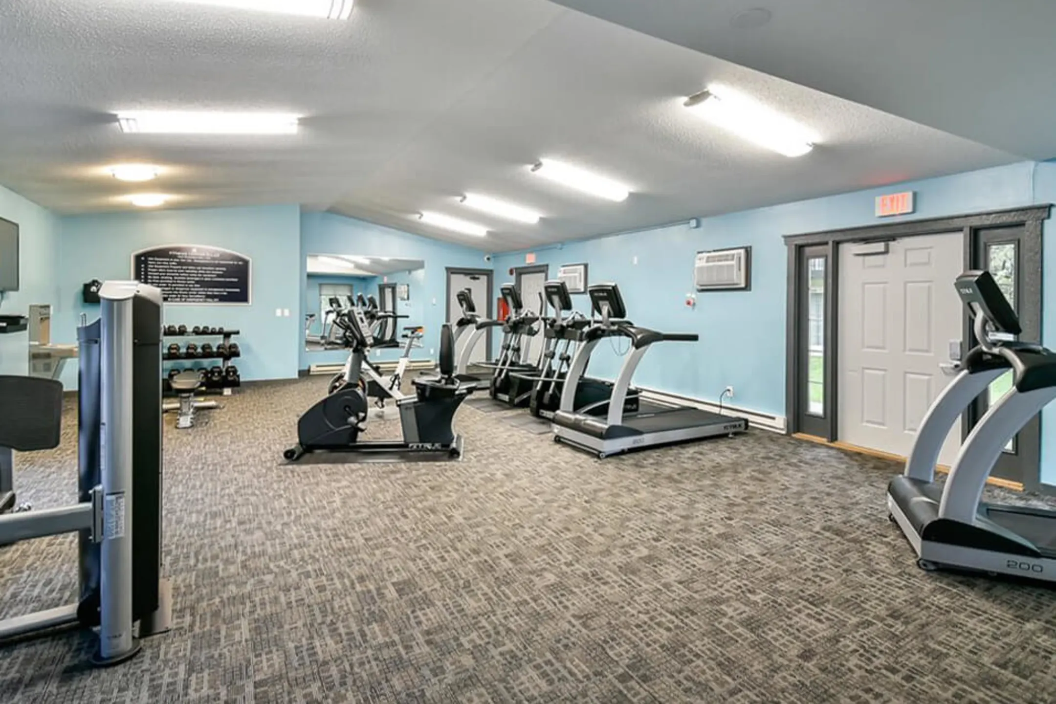Fitness Weight Room - River's Edge & Fordem Towers - Madison, WI