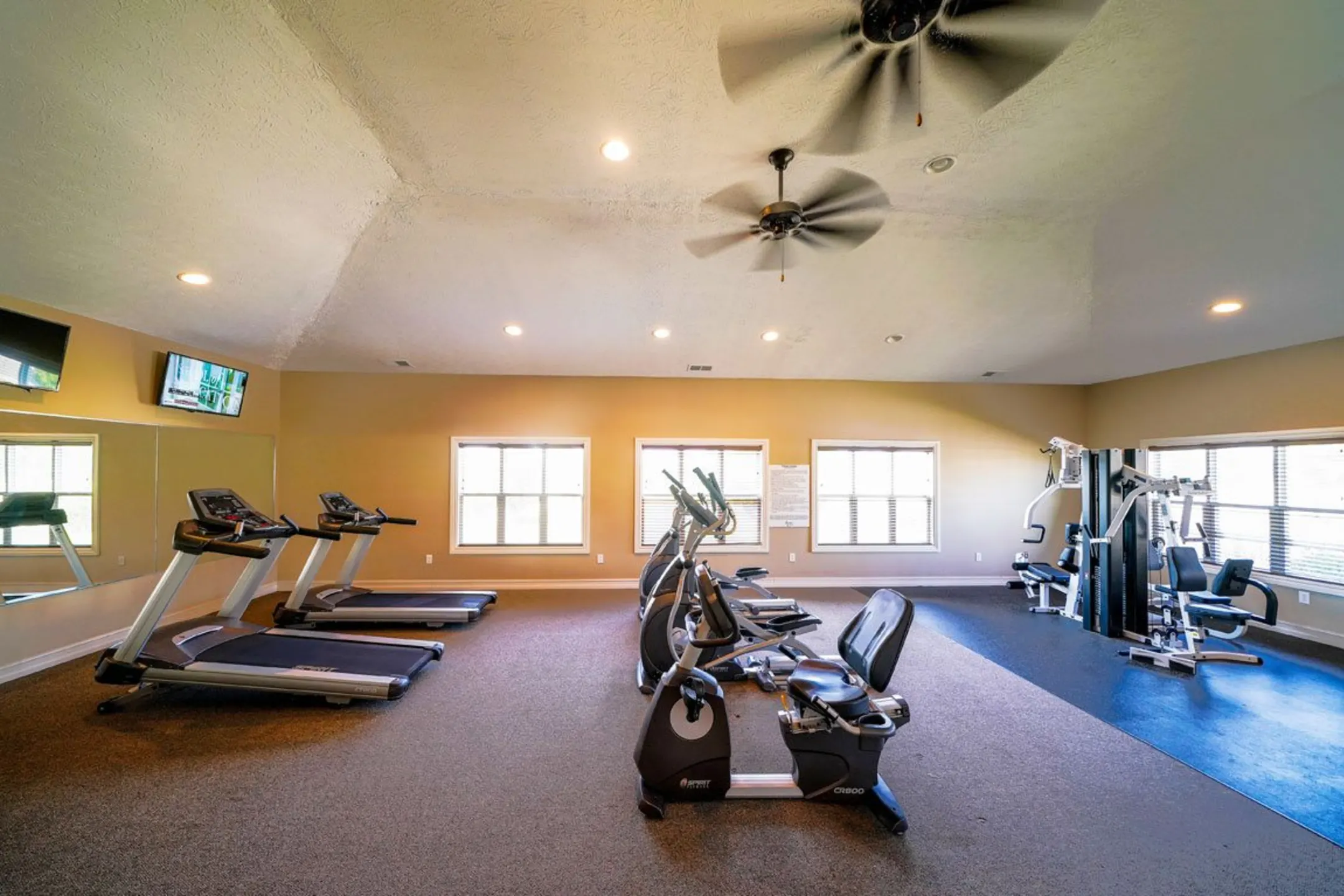 Fitness Weight Room - Limestone Creek Apartment Homes - Madison, AL