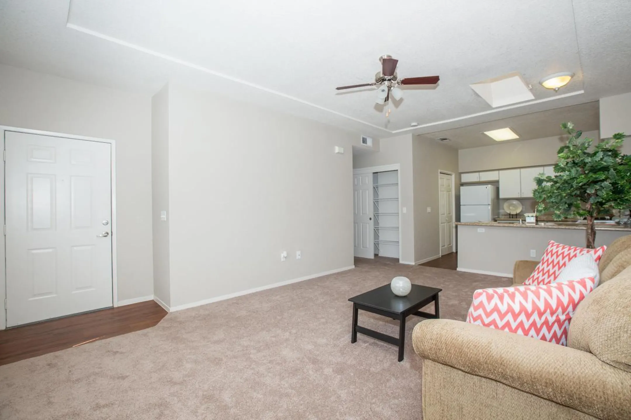 Living Room - Brookside Senior Apartments - Bakersfield, CA